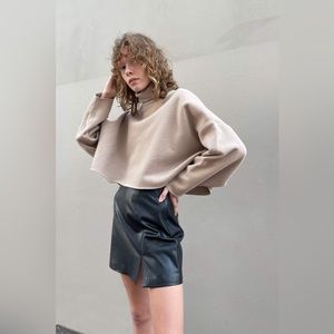 Oak + Fort Turtleneck Sweatshirt